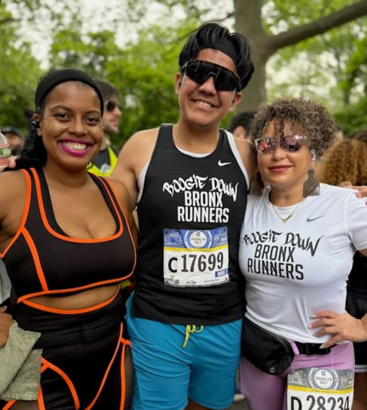 BDBR runners in the Bronx